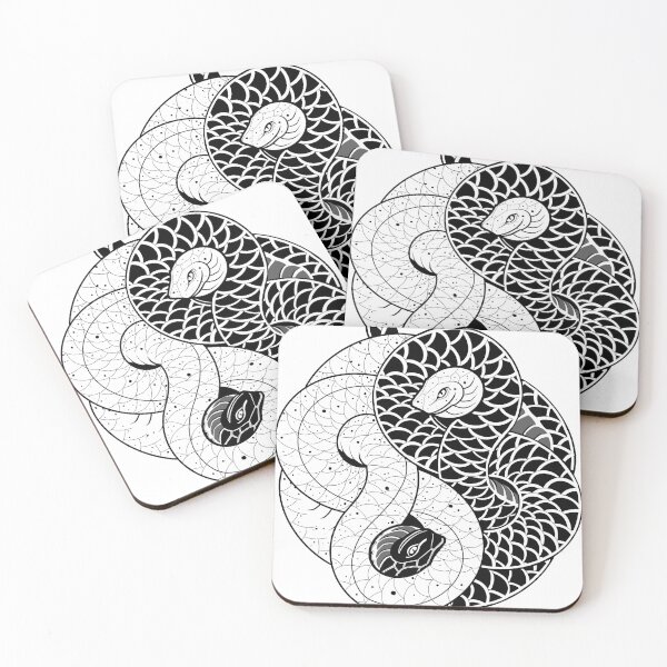 Item preview, YIN YANG SNAKES designed and sold by Declan TIGER.