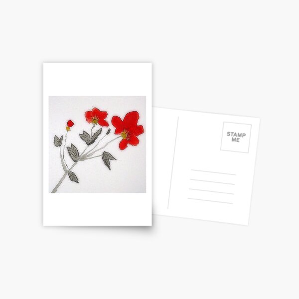 Oriental Poppies Postcard