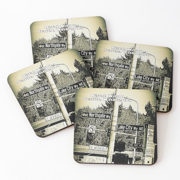 Item preview, Northeast Northgate Way & Lake City Way Northeast, Seattle, Washington by Mistah Wilson designed and sold by The Street Sign Store.