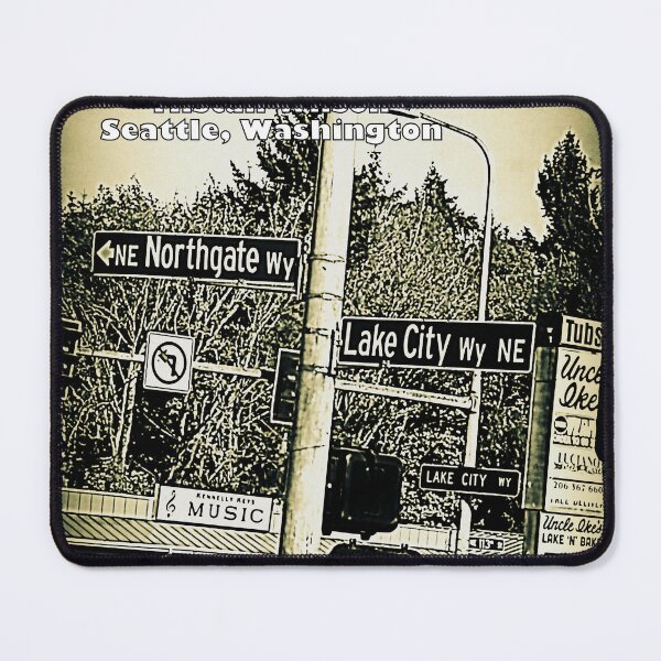 Item preview, Northeast Northgate Way & Lake City Way Northeast, Seattle, Washington by Mistah Wilson designed and sold by The Street Sign Store.
