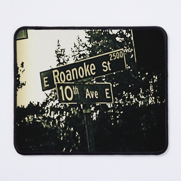 Item preview, East Roanoke Street & 10th Avenue East, Seattle, Washington by Mistah Wilson designed and sold by The Street Sign Store.