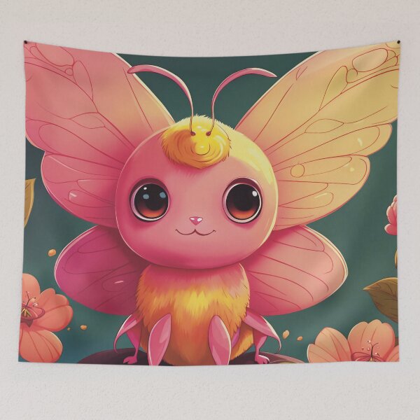 Item preview, Cute Rosy Maple Moth designed and sold by CallaCoralia.