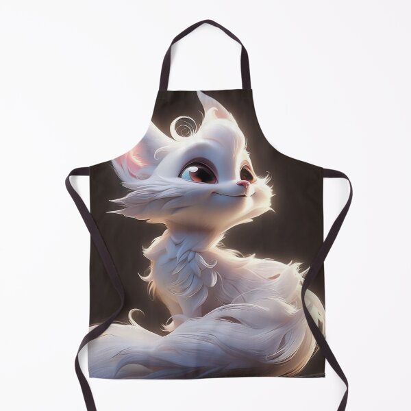 Item preview, White Fox Cute designed and sold by TunesSairna.