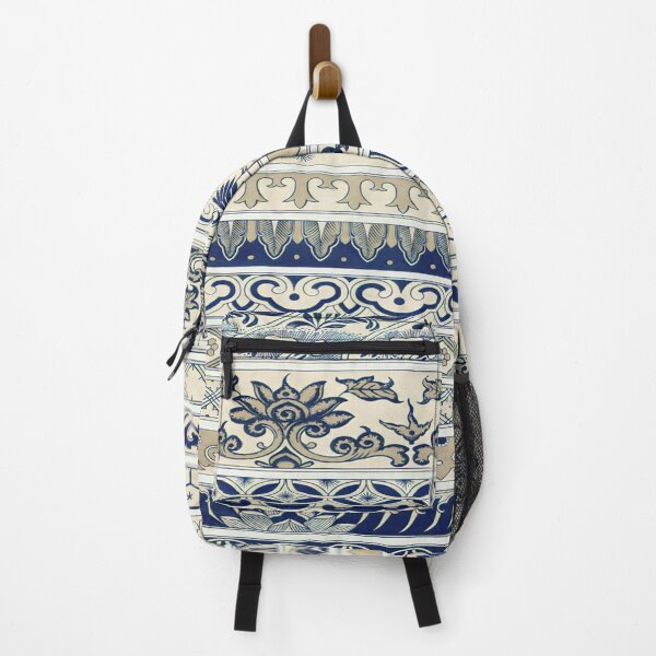 Item preview, Exquisite Beauty of Traditional Chinese Blue Flower Patterns designed and sold by Tamas Das.