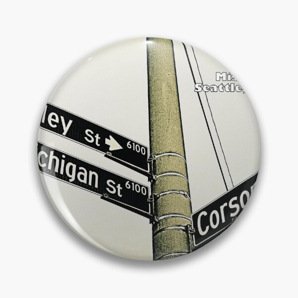 Item preview, South Bailey Street & South Michigan Street & Corson Avenue South, Seattle, Washington by Mistah Wilson designed and sold by The Street Sign Store.