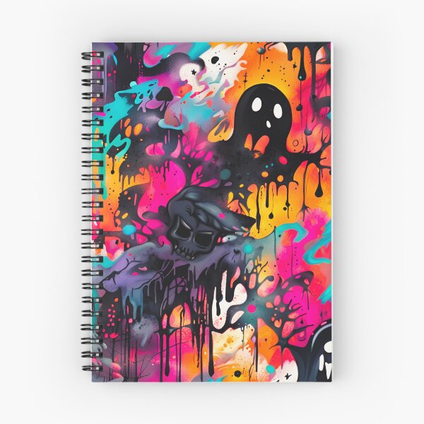 Item preview, Vibrant Abstract Ghostly Spooky Pattern designed and sold by WitchyWare.
