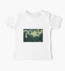 White Daffodils Baby Tee