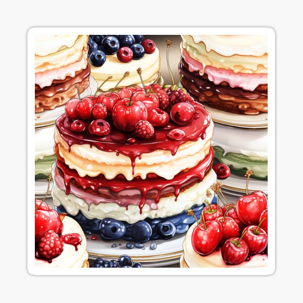 Artikel-Vorschau von Süßes Kuchenmuster, designt und verkauft von Maleatanu99.