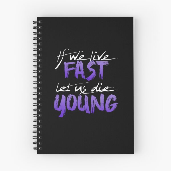 Item preview, BTS - RUN BTS - If We Live Fast Let Us Die Young designed and sold by randomkfandom.