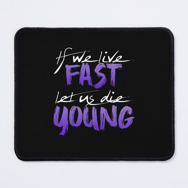 Item preview, BTS - RUN BTS - If We Live Fast Let Us Die Young designed and sold by randomkfandom.