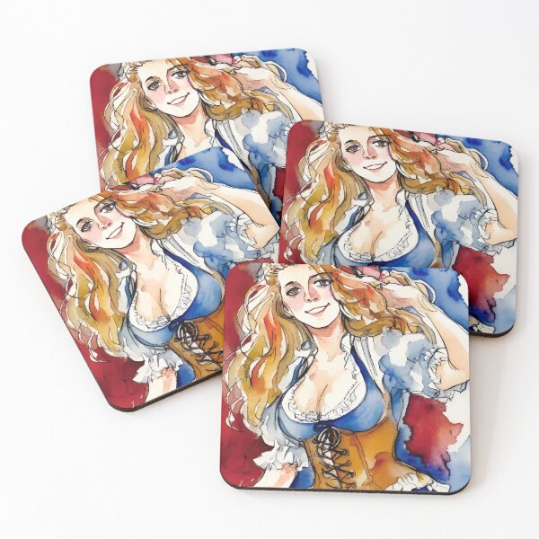 Item preview, Germany in traditional clothes portrait, oktoberfest germany girl, oktoberfest, beer designed and sold by TirrellColister.