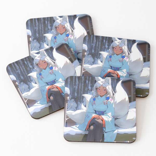 Item preview, Winter Kitsune designed and sold by AiLoveAnime.