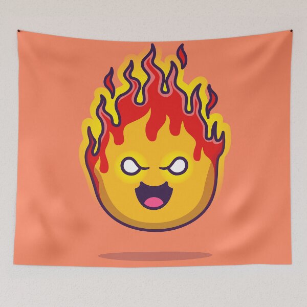 Item preview, Angry Fire Element - Fiery Illustration of Power and Wrath designed and sold by hjian8219.