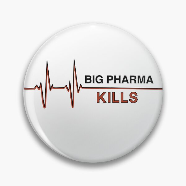 Item preview, Big Pharma Kills - pro healthcare design designed and sold by LateStageArt.