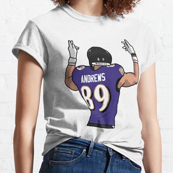 Game Women's Mark Andrews White Road Jersey - #89 Football Baltimore Ravens  Size S