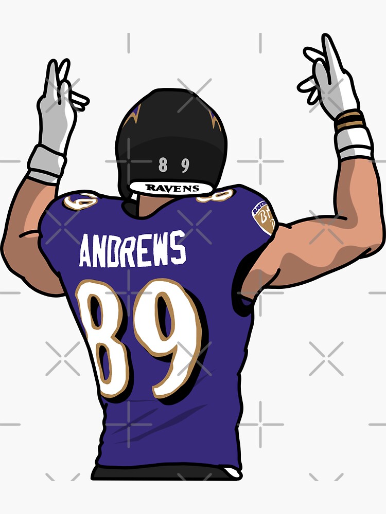 The tight end andrews Sticker for Sale by hazardlevel