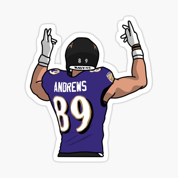 Baltimore Ravens: Mark Andrews 2022 - NFL Removable Adhesive Wall Decal Life-Size Athlete +2 Wall Decals 50W x 78H