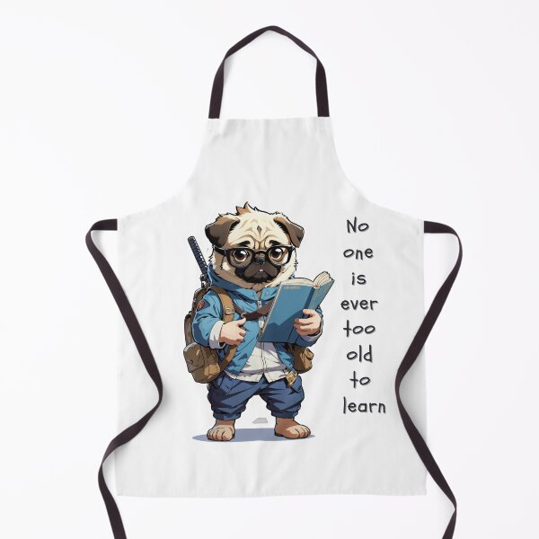 Item preview, Pug student dog sticker designed and sold by PUG70.