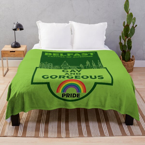 Item preview, Belfast Ireland LGBT - Gay Pride - Belfast Irish Rainbow designed and sold by happygiftideas.