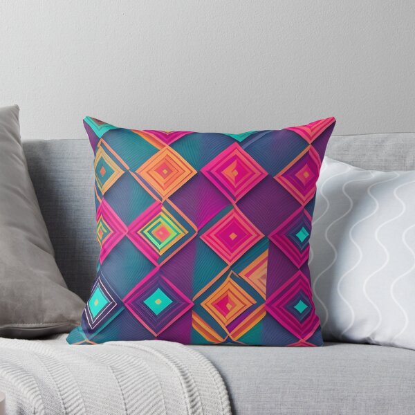 Item preview, Abstract seamless  vintage tribal fabric colorful pattern background designed and sold by gmm2000.