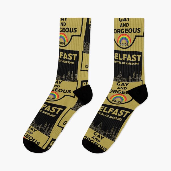 Item preview, Belfast Ireland LGBT - Gay Pride - Belfast Irish Rainbow designed and sold by happygiftideas.