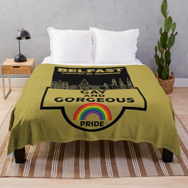 Item preview, Belfast Ireland LGBT - Gay Pride - Belfast Irish Rainbow designed and sold by happygiftideas.