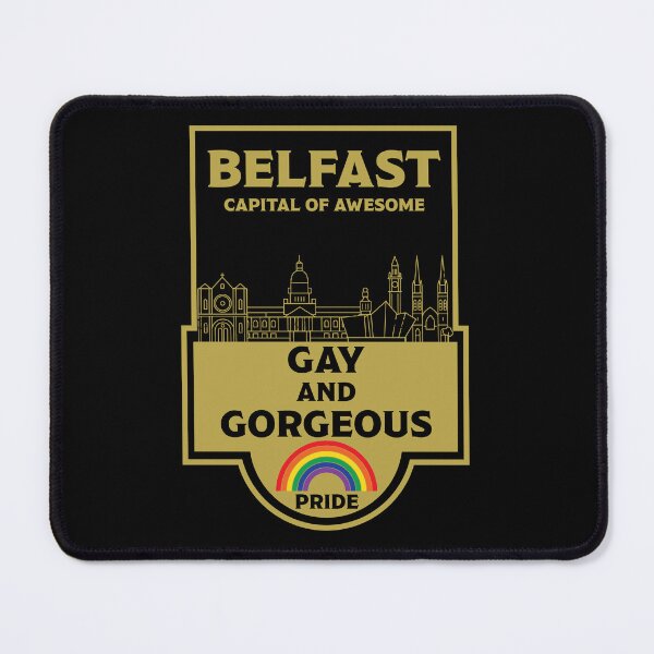 Item preview, Belfast Ireland LGBT - Gay Pride - Belfast Irish Rainbow designed and sold by happygiftideas.