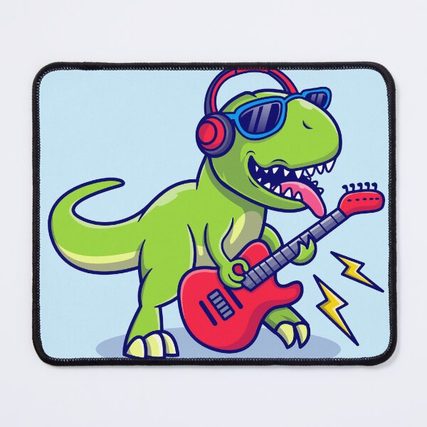 Item preview, Rockin' Dinosaur - A Musical Cartoon Adventure!" designed and sold by hjian8219.