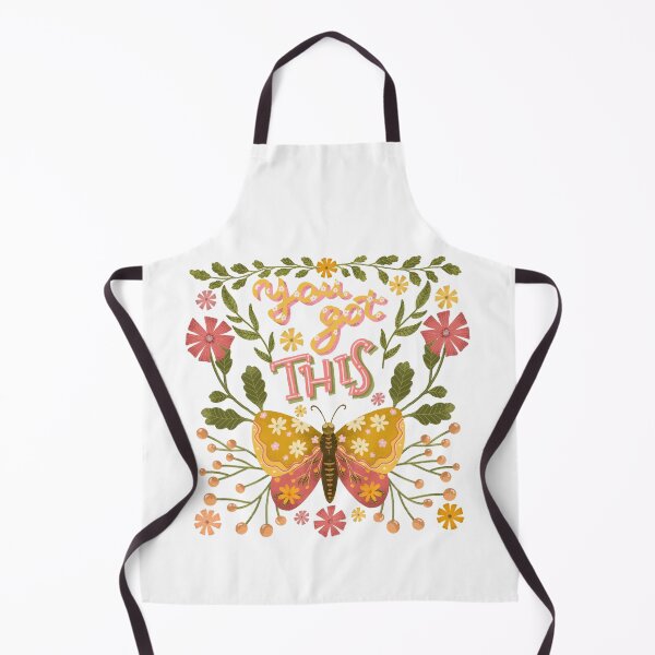 Item preview, Flowery butterfly with positive saying designed and sold by pinkyfish1010.