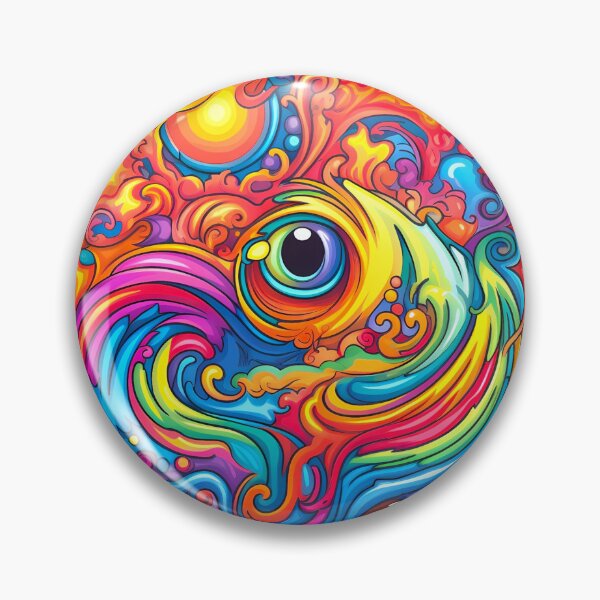 Item preview, Psychedelic 3rd Eye  designed and sold by twXstedstXckers.