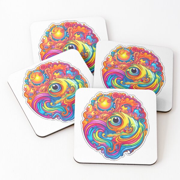 Item preview, Psychedelic 3rd Eye  designed and sold by twXstedstXckers.
