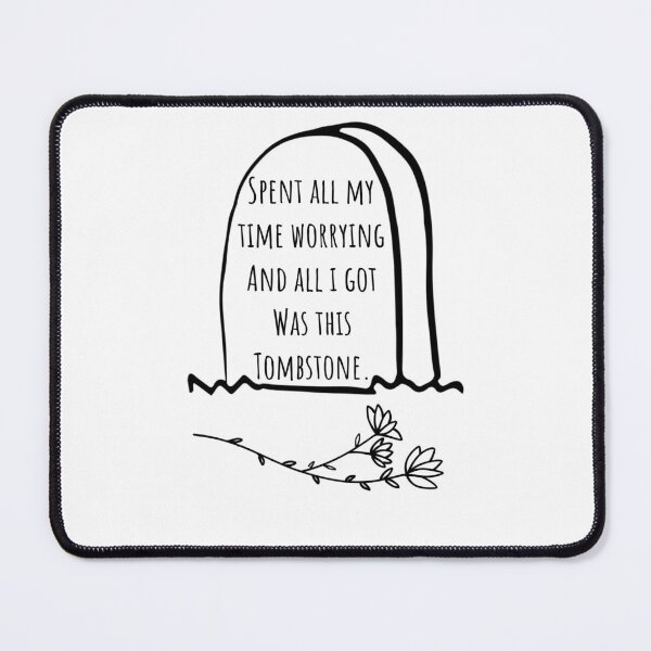 Item preview, Spent All My Time Worrying  designed and sold by ICheckmateThee.