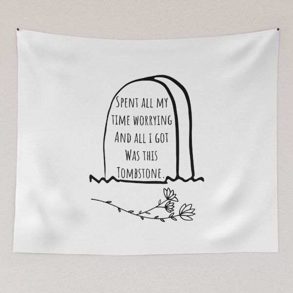 Item preview, Spent All My Time Worrying  designed and sold by ICheckmateThee.
