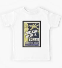 Vintage Poster - Zombie Movie Kids Tee