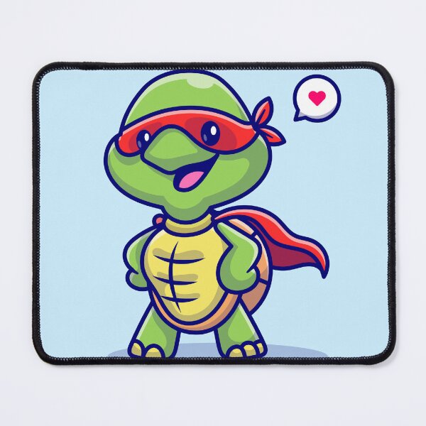 Item preview, Turtley Awesome Superhero - Cartoon Adventure!" designed and sold by hjian8219.