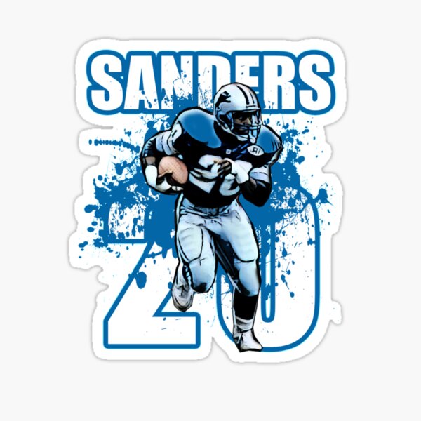 Barry Sanders Detroit Lions Stickers for Sale