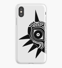 Majora's Mask (Tattoo, black) iPhone Case