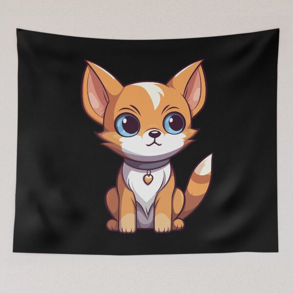 Item preview, Abyssinian Kawaii Cat Kitten Cute T-Shirt designed and sold by Digital-Art-Co.