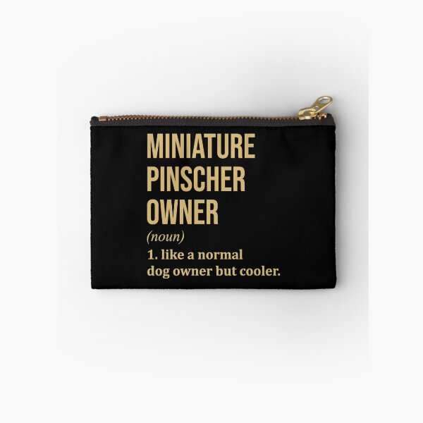 Item preview, Miniature Pinscher Dog Owner Definition in Gold designed and sold by XCIV.