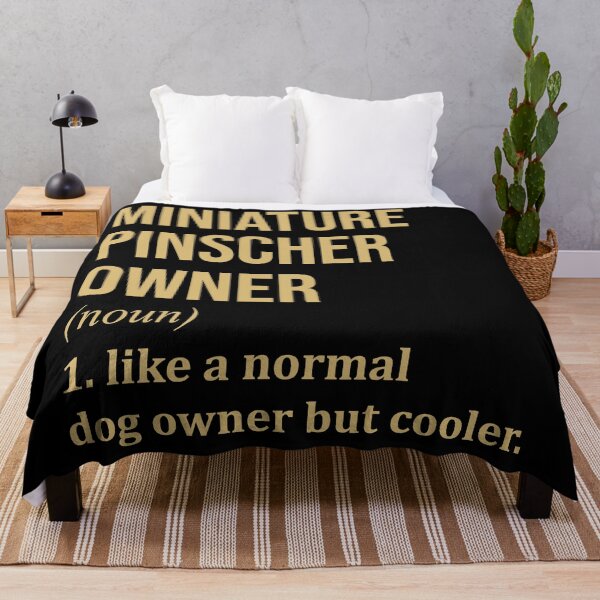 Item preview, Miniature Pinscher Dog Owner Definition in Gold designed and sold by XCIV.