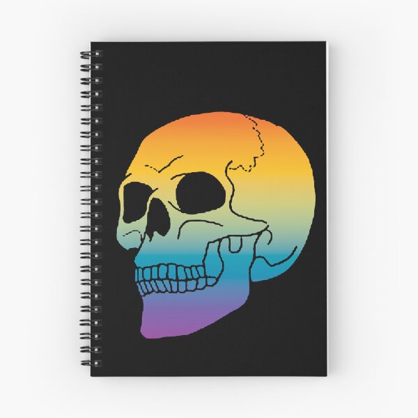 Item preview, Colored Skull - Version 10 designed and sold by AtlantisApparel.