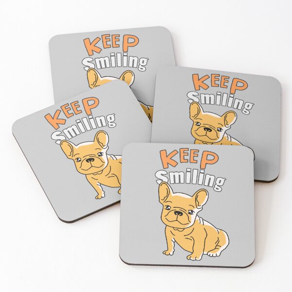 Item preview, French bulldog , puppy smiling , frenchie smiling designed and sold by TheBlackCircle.