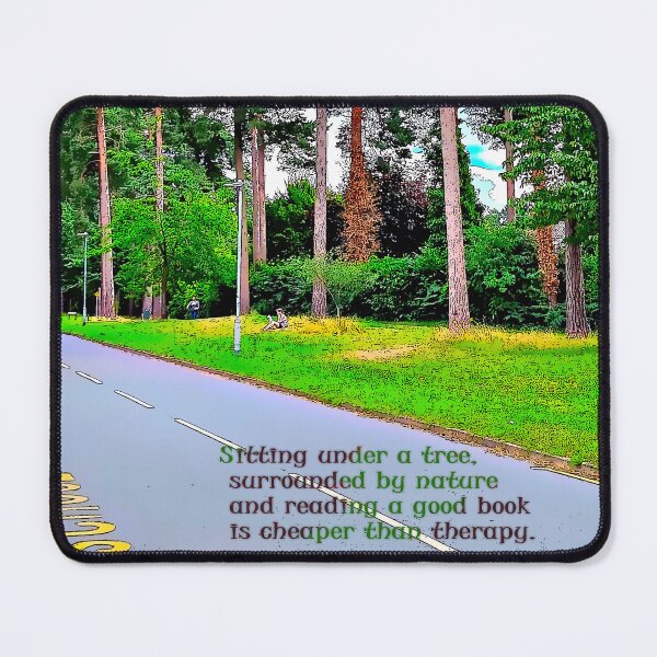 Item preview, Sitting under tree and reading a book designed and sold by santoshputhran.