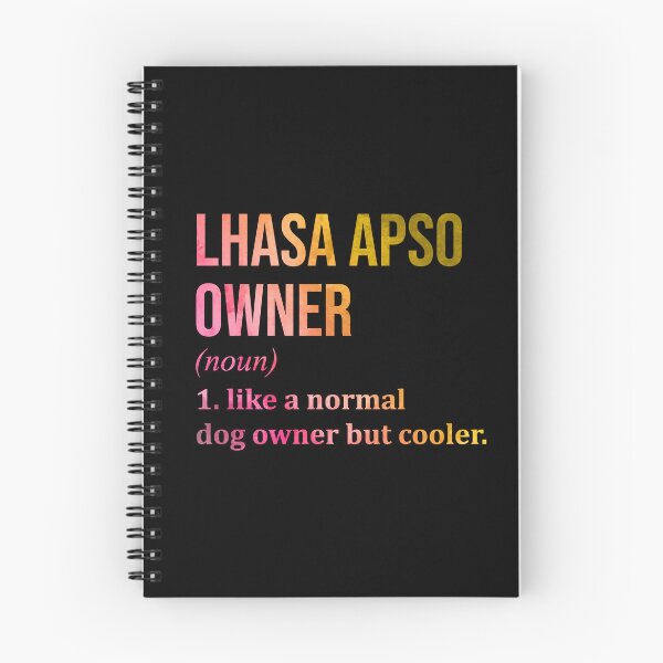 Item preview, Lhasa Apso Dog Owner Definition in Watercolor designed and sold by XCIV.