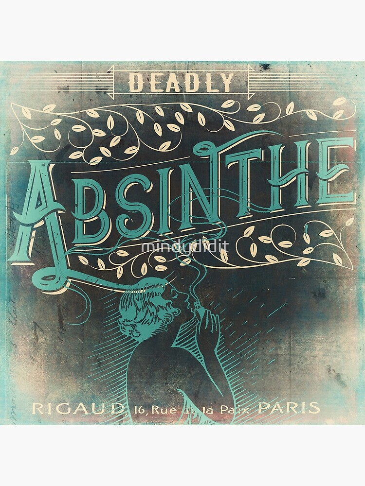 Absinthe Label Poster for Sale by segrob