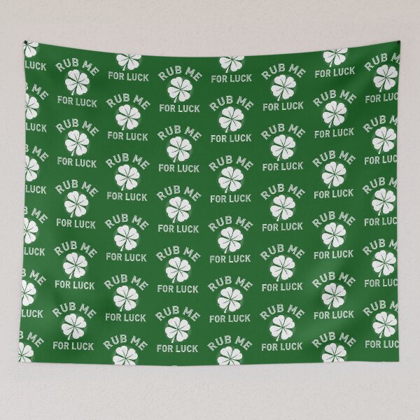 Item preview, Rub Me For Luck St Patrick's Day T-Shirt Shamrock Green Tee designed and sold by Barnissim.