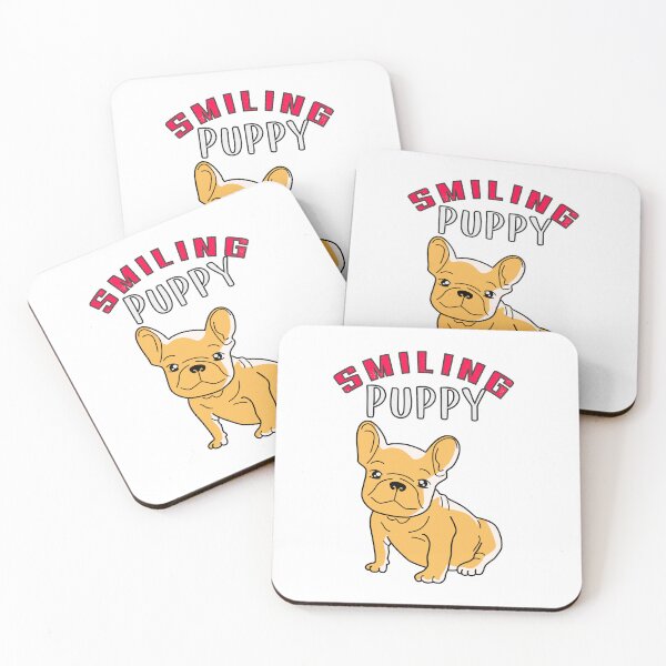 Item preview, French bulldog , Smiling puppy , Frenchie smiling designed and sold by TheBlackCircle.