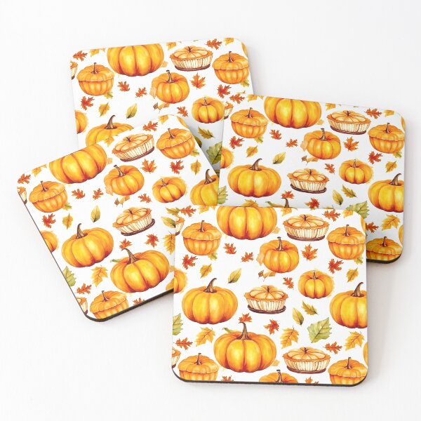 Item preview, autumn pattern pumpkin, leaves, acorn, autumn mood designed and sold by Arzu Abbas.
