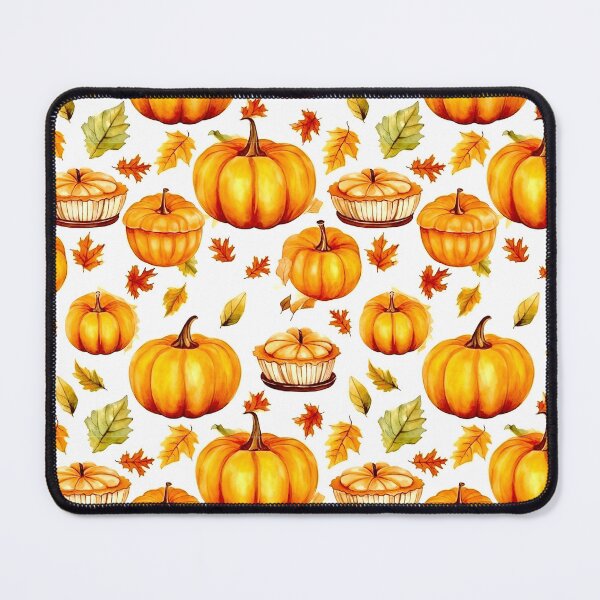 Item preview, autumn pattern pumpkin, leaves, acorn, autumn mood designed and sold by Arzu Abbas.
