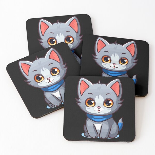 Artikelvorschau, Russisches blaues Kawaii-Katzenkätzchen-niedliches T-Shirt entworfen und verkauft von Digital-Art-Co.